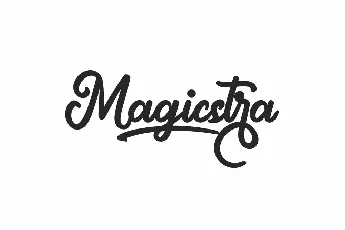 Magicstra font