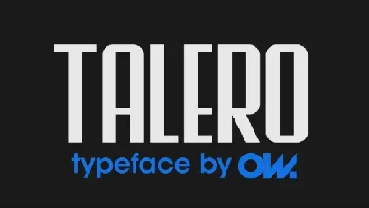 Talero font