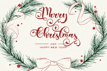 Christmas Dainty Script font