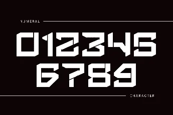 Bares Futuristic Demo font