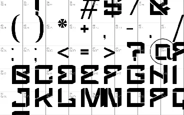 Bares Futuristic Demo font