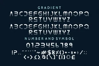 Verwalter Futuristic font