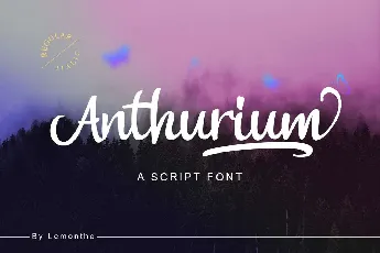 Anthurium Script font