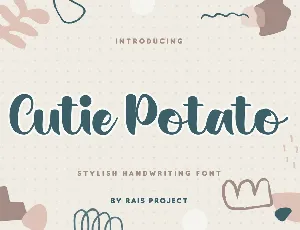 Cutie Potato Demo font