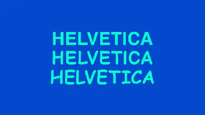 Comic Helvetic font