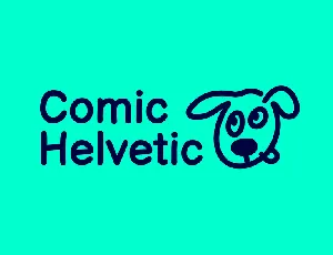 Comic Helvetic font