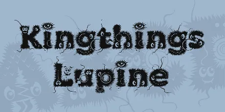 Kingthings Lupine font