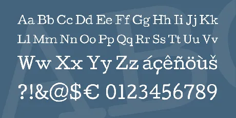 Cutive font