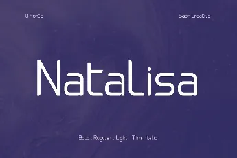 Natalisa font