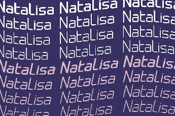 Natalisa font