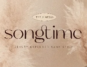 Songtime font