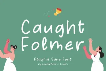 Caught Folmer font