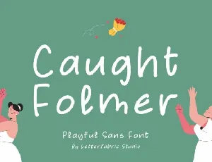 Caught Folmer font