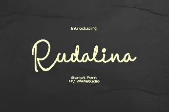 Rudalina font