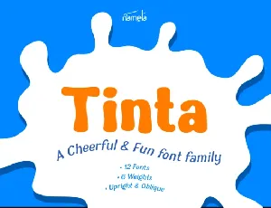 Tinta font