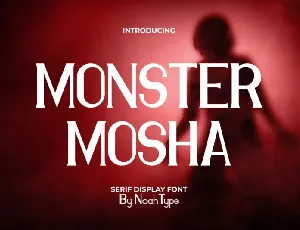 Monster Mosha font