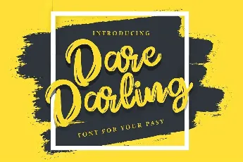 Dare Daling font