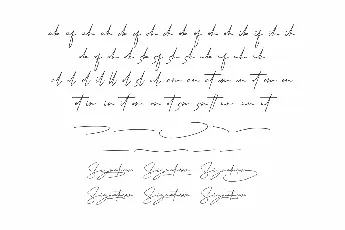 Signaturex Demo font