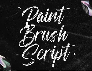 Paint Brush Script font