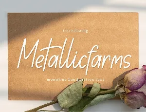 Metallicfarms font