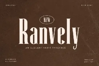 Ranvely font