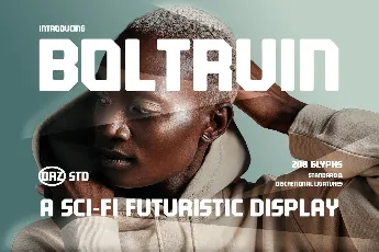 Boltruin Demo font