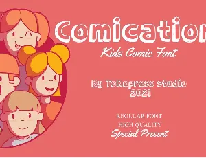 Comication font