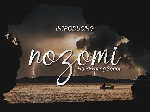 Nozomi font