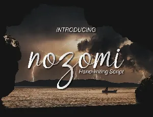 Nozomi font