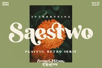 Saestwo font