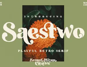 Saestwo font