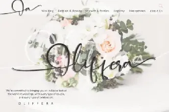 Alleffra Calligraphy font