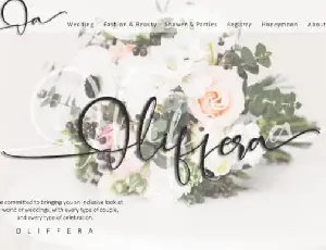 Alleffra Calligraphy font