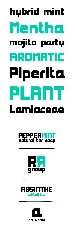 Peppermint font