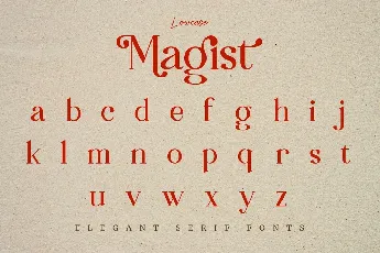 Magist font