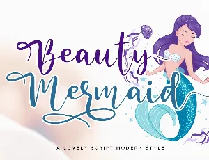 Beauty Mermaid font