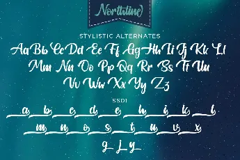 Northline Script font