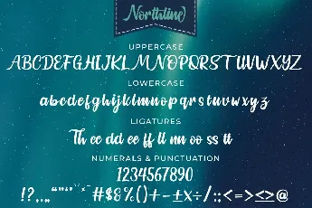 Northline Script font