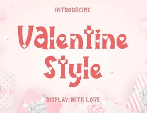 Valentine Style font