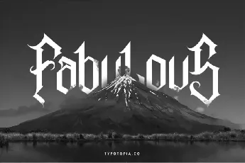 Alabasta Blackletter font