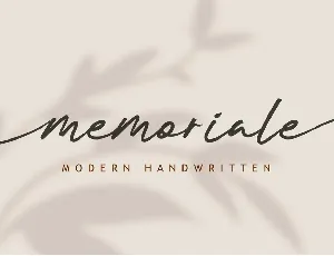 Memoriale font