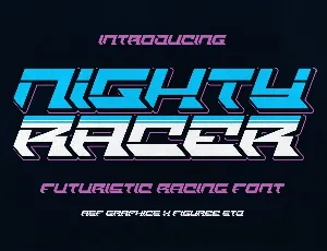 Nighty Racer font