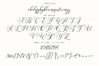 Sugarberry Calligraphy Script font