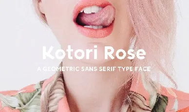 Kotori Rose Typeface font