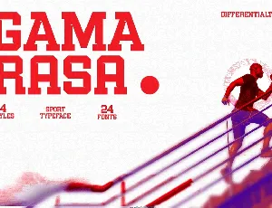 Gama Rasa font