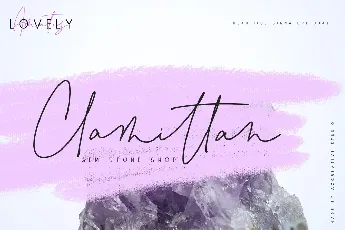 Lovely Amatis Signature font