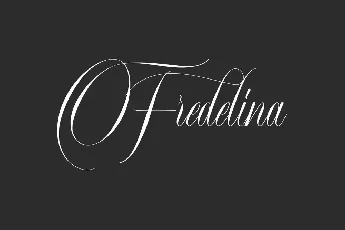 Fredelina Demo font