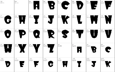 WinksFilled font