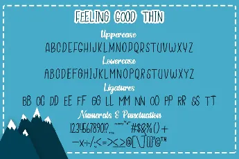 Feeling Good font