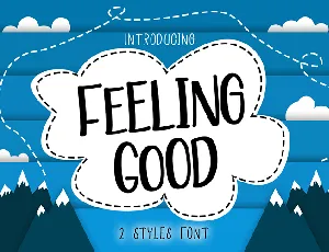 Feeling Good font